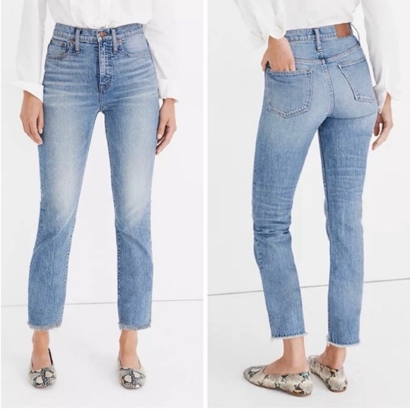 Madewell Denim - Madewell The Perfect Vintage Crop Jean in Ainsworth
Wash Size 23